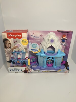 Fisher Price Little People NEW Frozen Elsa's Enchanted Lights