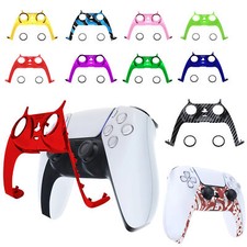 New Replacement Front Trim Shell w/Accent Rings compatible with PS5 Controller