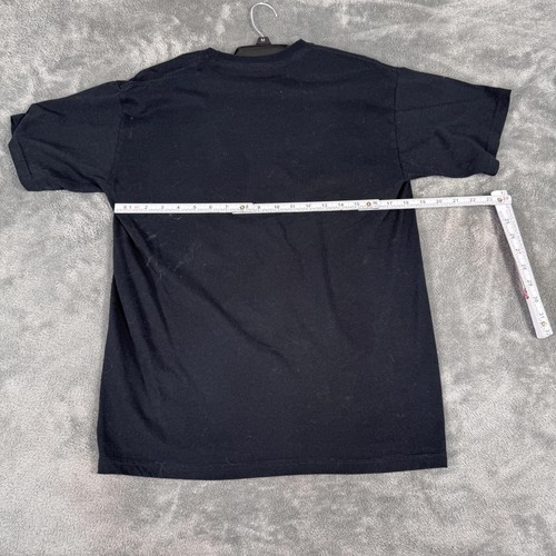 DC Shoes Graphic Logo T-Shirt Black White Sketch Fill Skateboard Tee Size M - Picture 4 of 5
