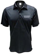 Catering Service Polo REFLECTIVE design,Performance Polo, moisture wicking