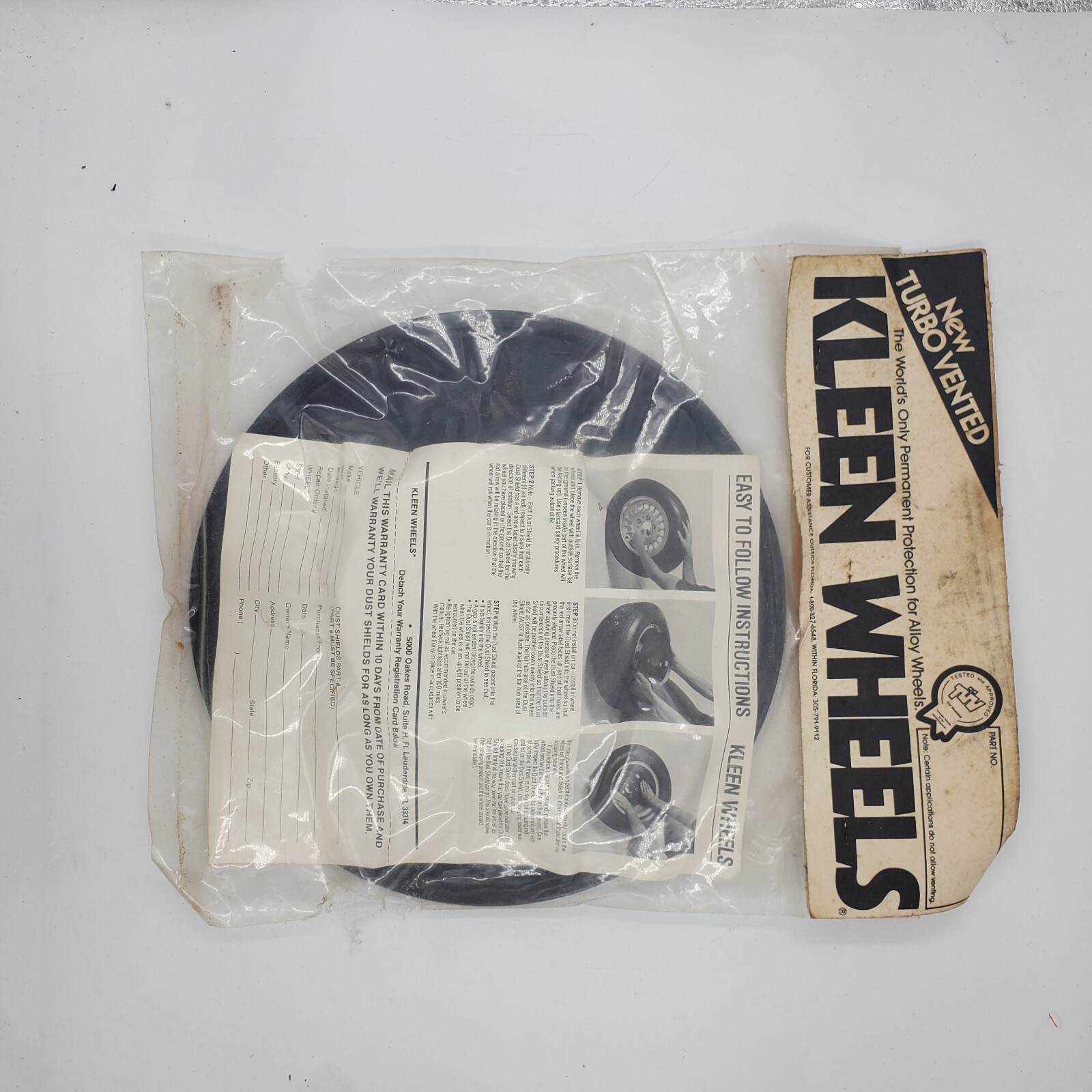 Kleen Wheels 1899 Brake Dust Shield Pair eBay