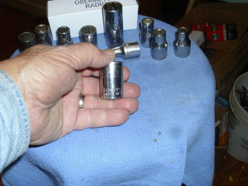 Vintage Craftsman USA 11/16” 6 Point Std Socket 1/2" Drive 44058-G-Series,Used! - Picture 4 of 7