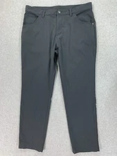 Adidas Tech Flat Front Casual Pants (Men's 34x30) Gray