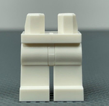 LEGO White Minifigure Hips  Legs Assembly Minifig Legs Pants 970c00