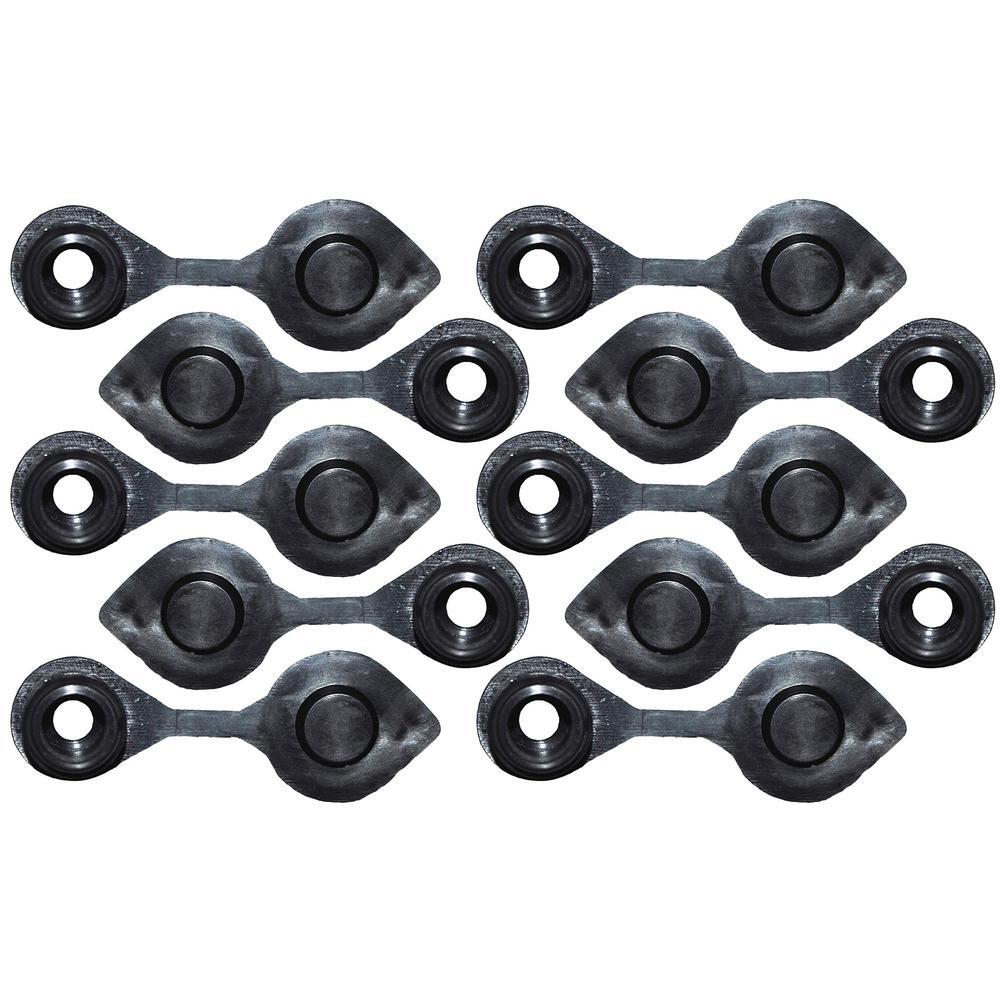 (10) Fuel Air Vent Caps for Gas Can, Diesel Jug Retaining Lip