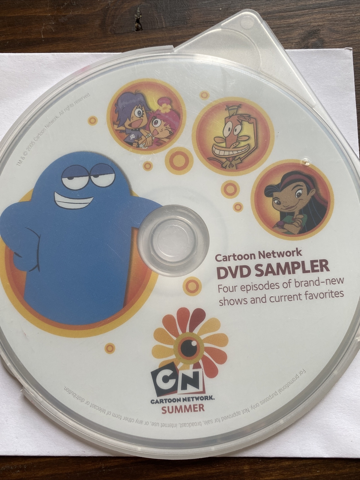 Cartoon Network Dvd Sampler Summer 2005 | eBay
