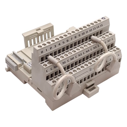 Allen Bradley 1794-TB3T Flex I/O Terminal Base, 16 I/O, 120VAC 10A, DIN Rail - Picture 1 of 7