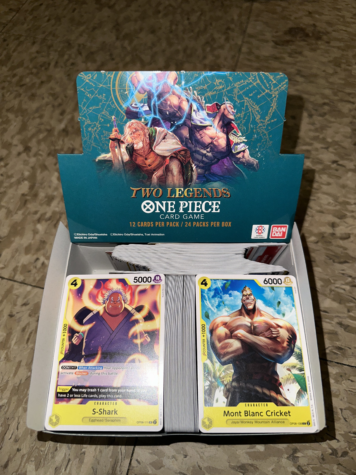 one piece card game english booster bulk