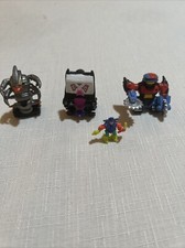 Micro Machines Z-bots Morphbots: Ripsaw, Slugnut, Battram, Ripr
