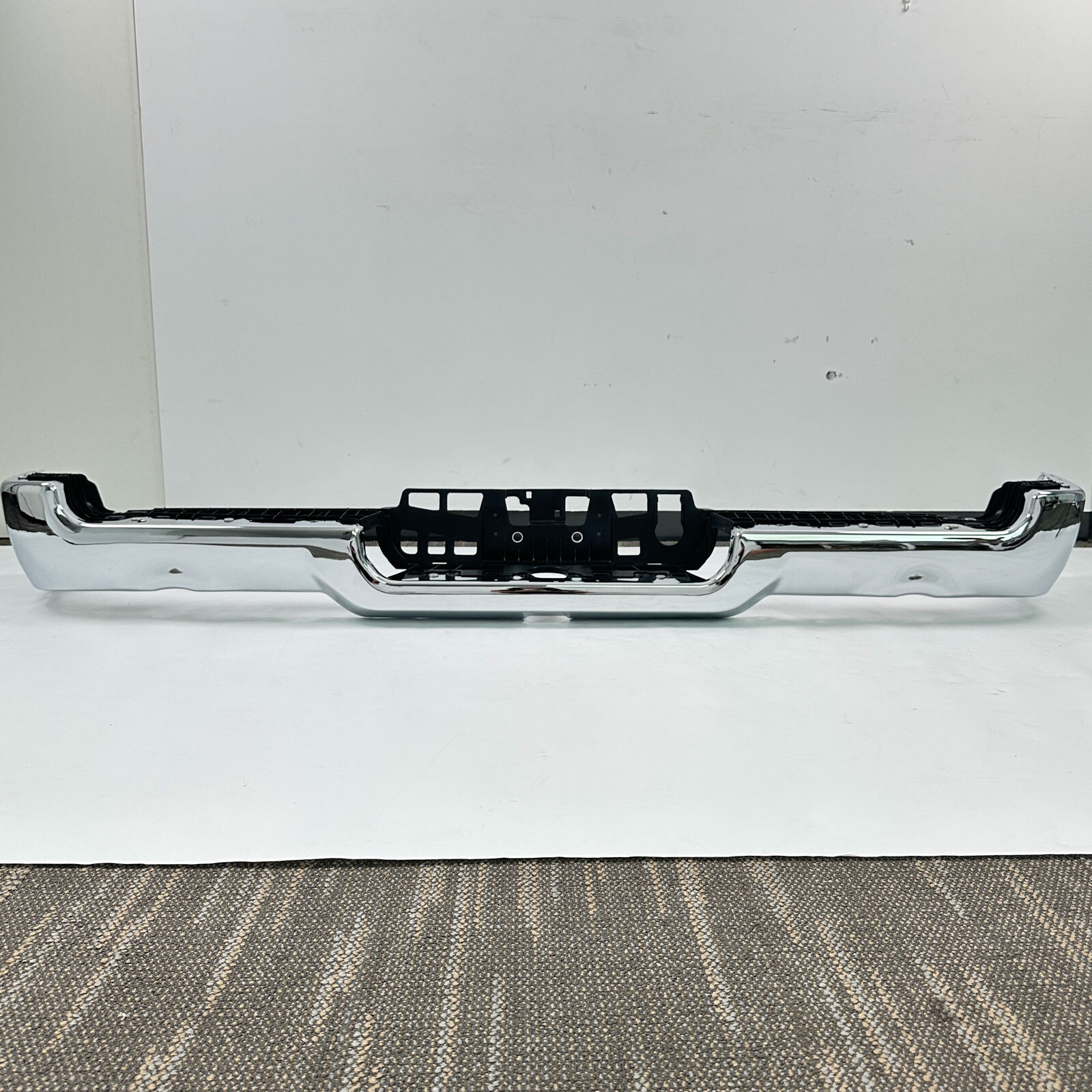 Chrome Rear Bumper Face Bar fits for 2019-2024 RAM 1500 w/ Dual Exhaust CA