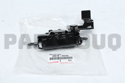 5351035240 Genuine Toyota LOCK ASSY, HOOD 53510-35240 | eBay