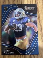 2022 SELECT DRAFT PICKS FIELD LEVEL ROOKIE #120 KYREN WILLIAMS RAMS/NOTRE DAME