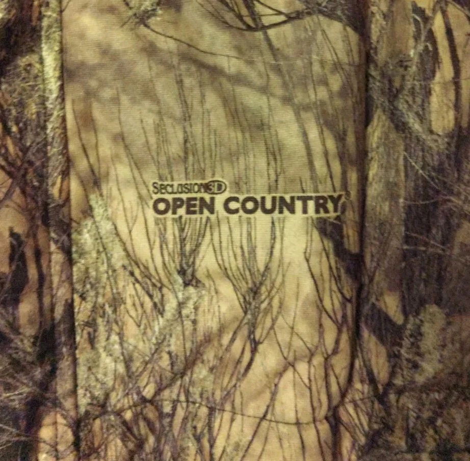 Cabela's Scent Lok Dry Plus Open Country Camo Hunting Suit Jacket Sage Brush 2XL - Image 2 of 4