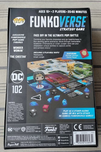 New Funkoverse Strategy Game DC Comics 102 Wonder Woman the cheetah by Funko #2 - Picture 2 of 6