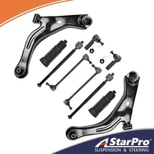 10pc Suspension Kits Control Arm Tie Rod Sway Bar For Ford Escape Mazda Tribute