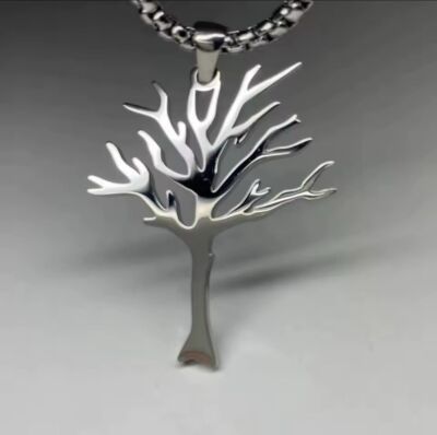 Xxxtentacion style poison tree necklace