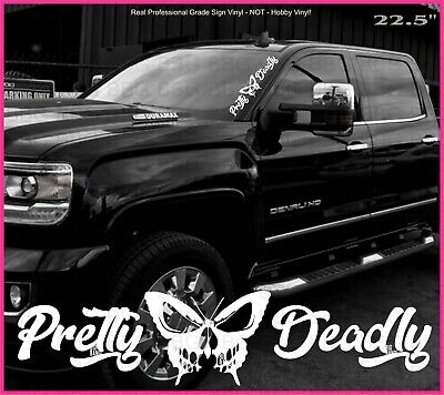 CUTE BUT DEADLY DECAL FOR CARS AND TRUCK CUTE BUT DEADLY DECAL FOR CARS AND TRUCK