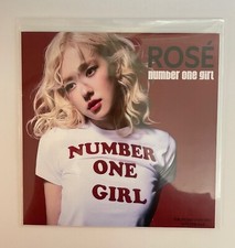 ROSÉ - NUMBER ONE GIRL | PROMO CD 2 TRACKS ...