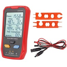 Solar Panel Tester Meter Photovoltaic Multimeter 800W, Solar MPPT Meter with ...