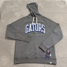 Florida Gators Hoodie Mens Sz L Grey Pullover Sweatshirt NCAA Fanatics NWT