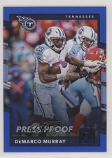 2017 Panini Donruss Press Proof Blue DeMarco Murray #281 3a3