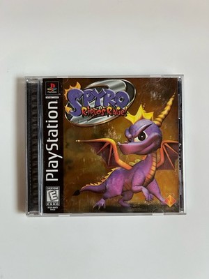 Spyro 2: Ripto's Rage! (PS1, 1999) with Holo Cover | Black Label - CIB   