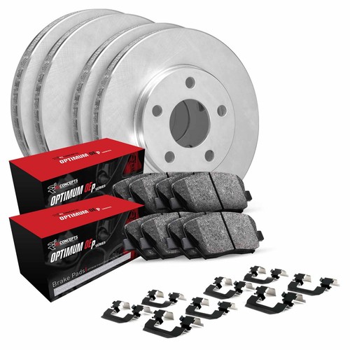 R1 Concepts Wfuh2 63082 R1 Concepts Brake Rotor Blank With Optimum Oe Pads