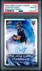 Topps 2024 Cosmic Chrome Caleb Williams Milky Way Marks Auto /75 PSA 10 RC