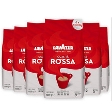 Lavazza Qualita Rossa Coffee Beans, Pack of 6, 6 x 1000g 16.17 per kilo