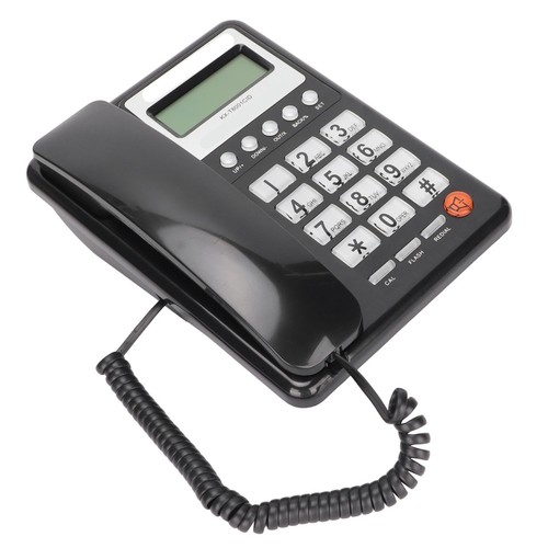 KXT8001CID Telefon stacjonarny Przewodowy Dom Hotel Telefon stacjonarny z wyświetlaczem LCD Re CB - Zdjęcie 17 z 29
