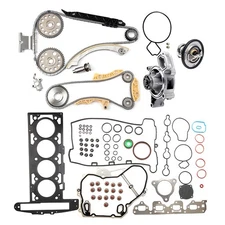 Timing Chain Gasket kit + Water Pump + Thermostat For Chevrolet HHR 2.2L