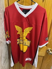 John Cena Red Golden Cenation Jersey WWE Size Large Authentic NWOTS