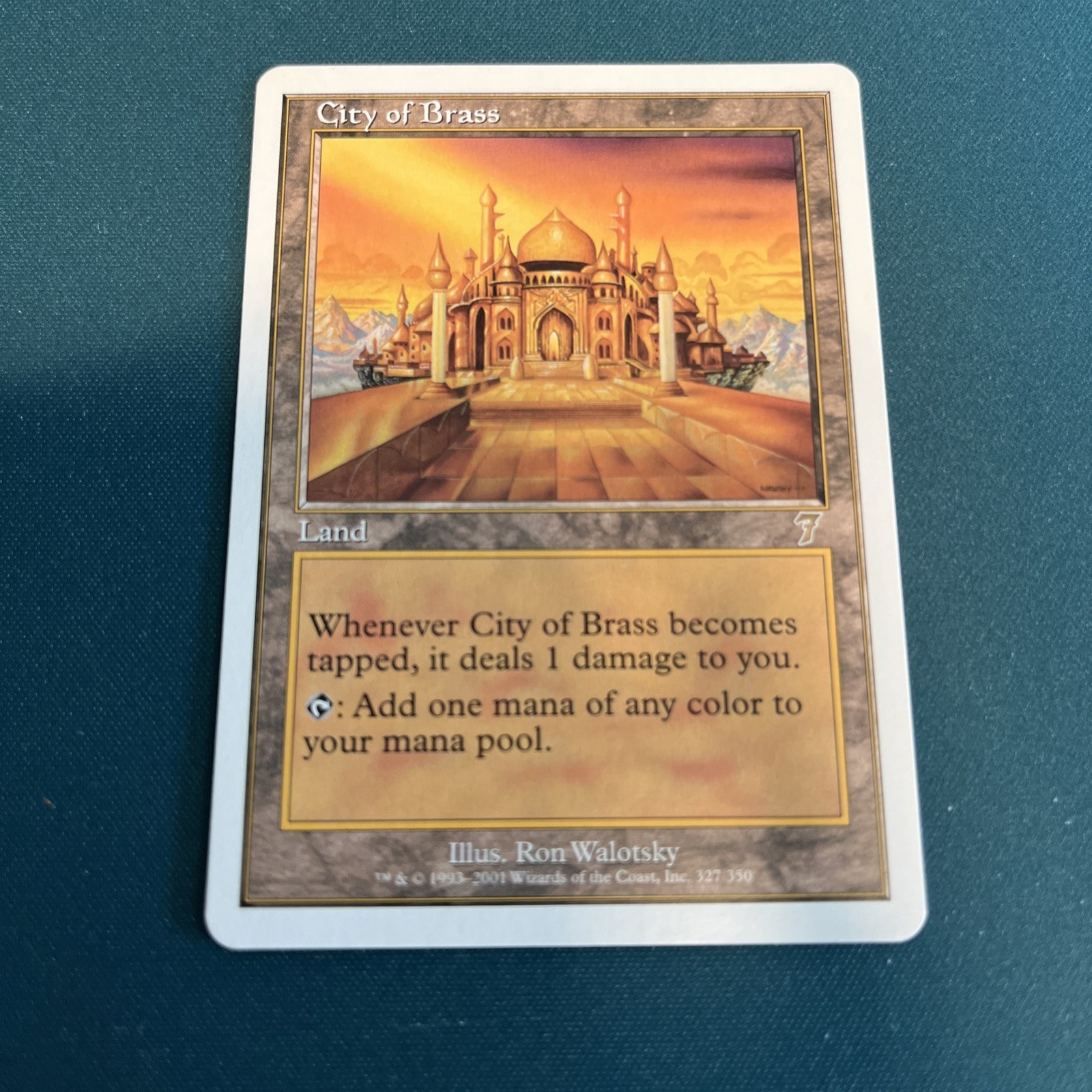MTG City Of Brass 7th Edition NM