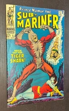 SUB MARINER #5 (Marvel Comics 1968) -- 1st Appearance TIGER SHARK -- FN/VF