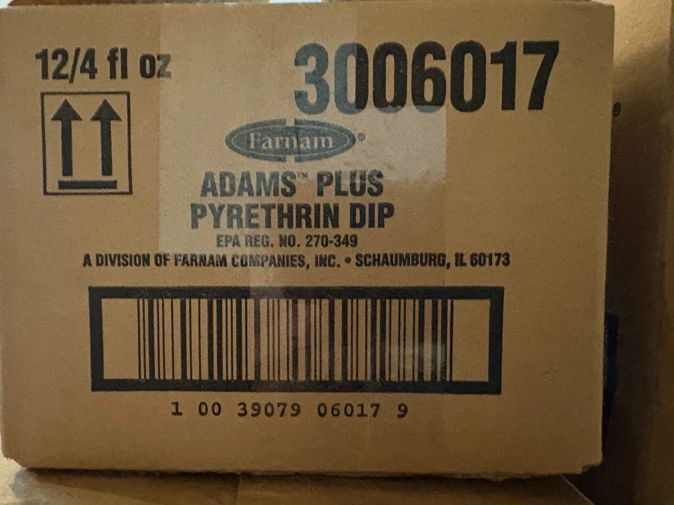 ADAMS Plus Pyrethrin Dip for Dogs and Cats - Case of 12 (4 oz bottles) - Image 2 of 2