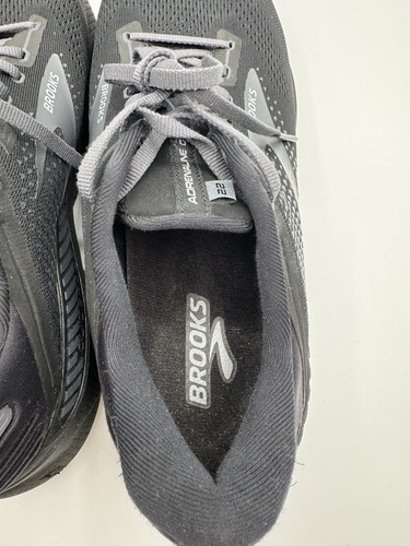 Brooks Adrenaline GTS 22 para hombre talla 14 (2E) ancho negro para correr - usado en excelente estado - Imagen 13 de 13
