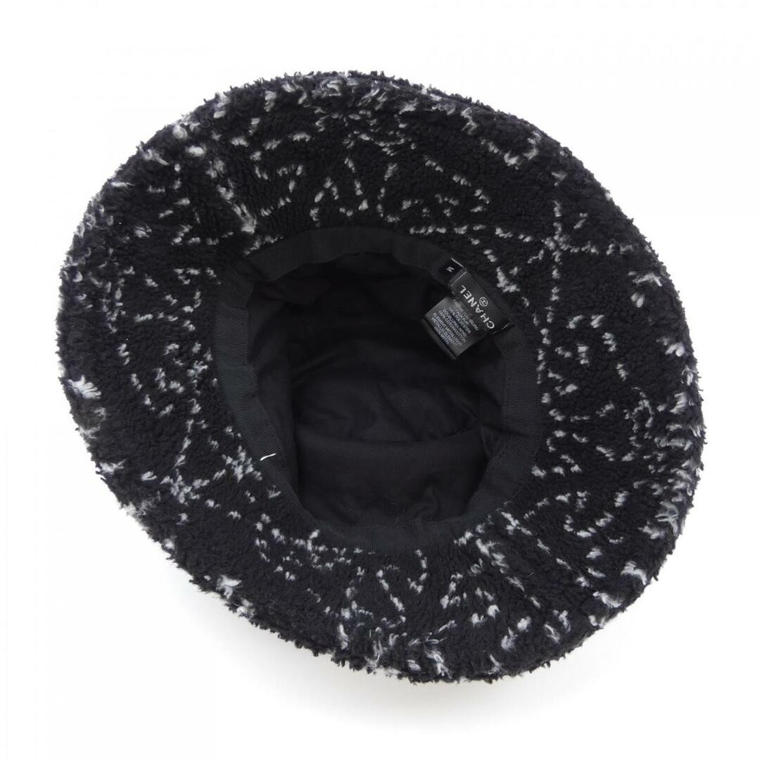シャネル　バケハ Brand New 22S Chanel Bucket Denim blue Cotton Hat Size L