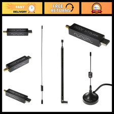 Premium RTL-SDR Bundle - Integrated Bias Tee, Aluminum Enclosure, 3 Antennas, SM