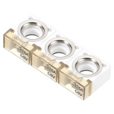 3 Pcs Terminal Fuse 125A Terminal Block Fuse 58V DC Marine Rated Battery Fuse