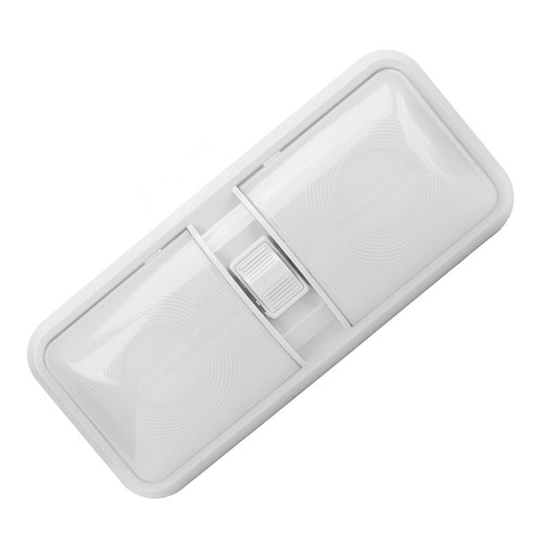 Led Interior Reading Light 12 Volt Led Light Double Switch Ceiling Double Dome - Picture 5 of 12