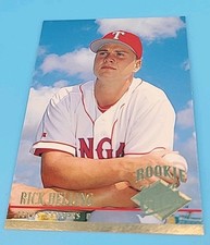 1994 Fleer Rick Helling #431 Rookie Texas Rangers Baseball Card. rookie card picture
