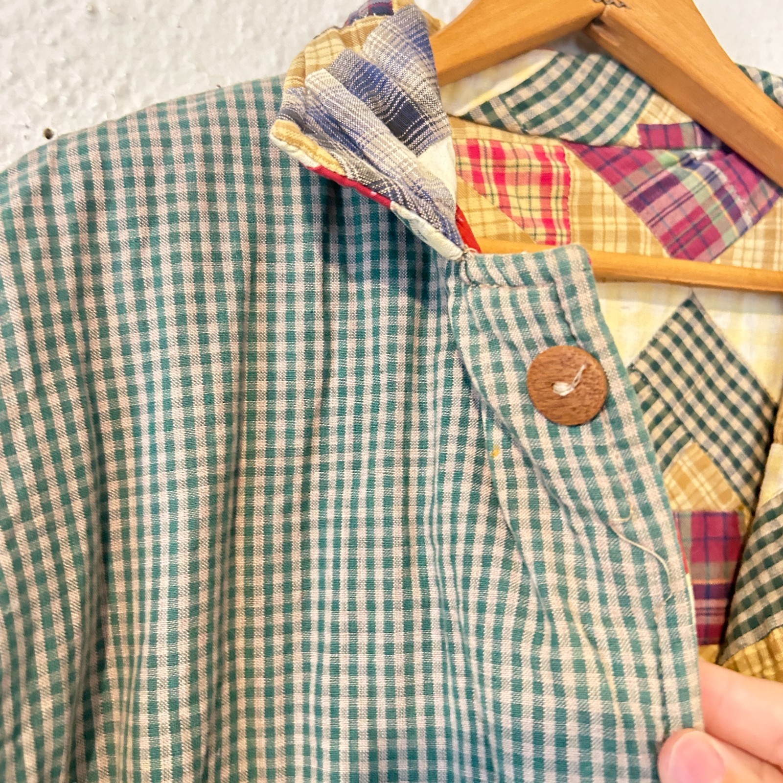 PATCH MAGIC Womens L Patchwork Quilted Reversible… - image 14