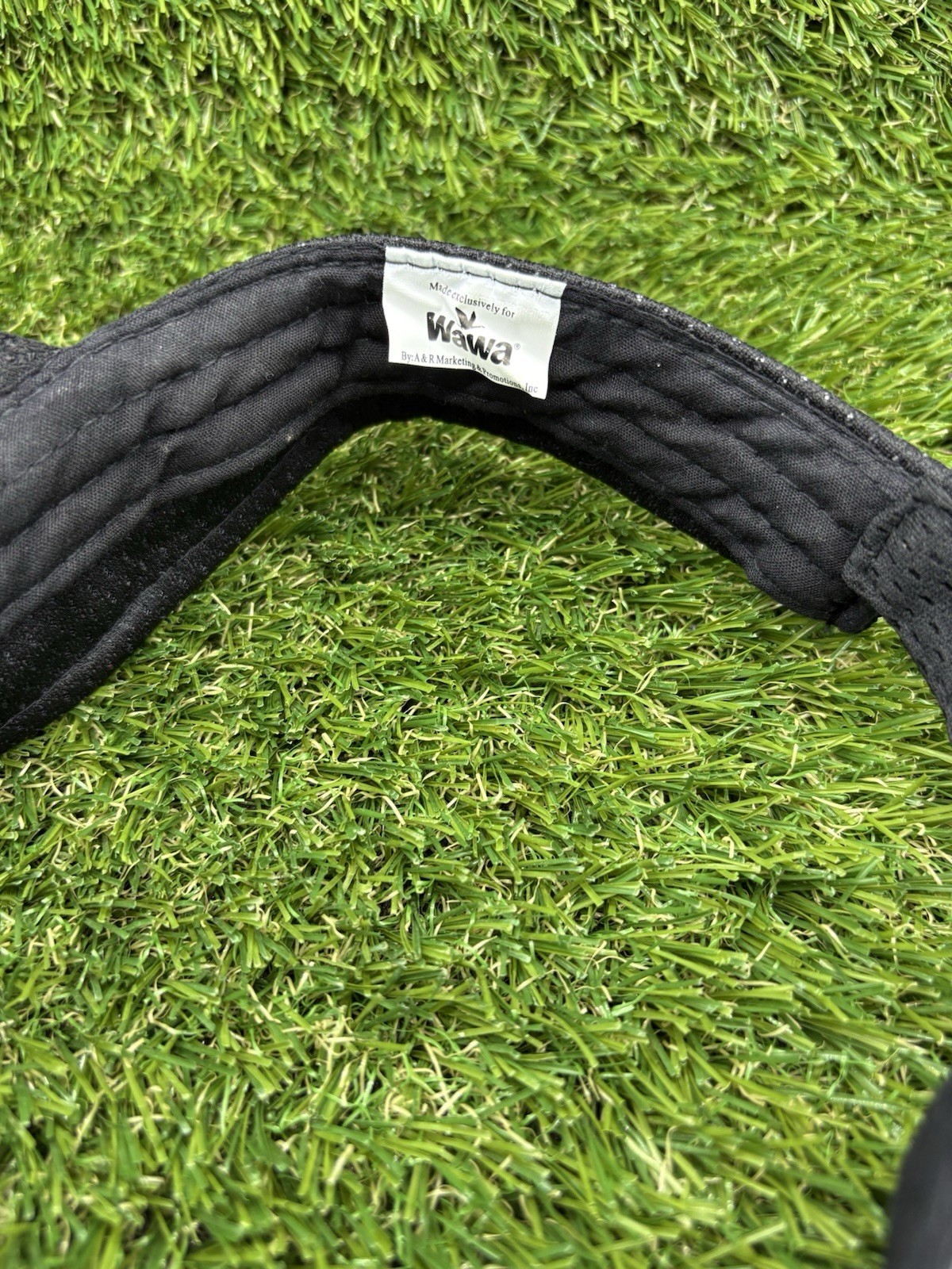 Wawa Black Visor Hat - image 3