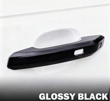 Manija de puerta Smartkey cubierta embellecedor para Audi A4 (B9)/A5 (F5)/Q5 (FY)/SQ5 negro brillante
