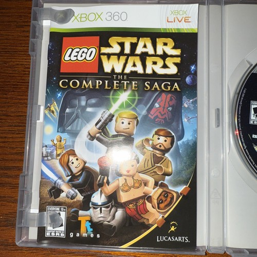LEGO Star Wars: The Complete Saga Platinum Family Hits (XBOX 360 2008) Complete - Picture 3 of 5