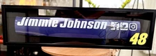 Jimmie Johnson NASCAR name rail