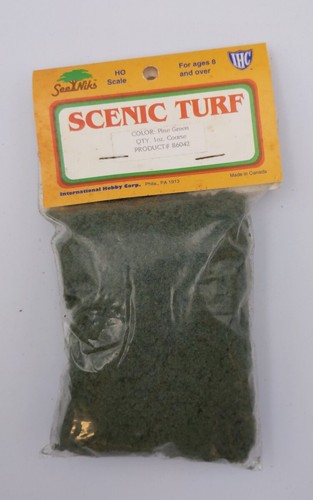 Material grueso verde pino césped escénico IHC 86042 HO 1 OZ | Zustand: New