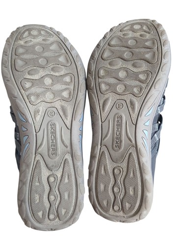 Skechers Womens Reggae Fest 49589 Blue Casual Shoes Sneakers Size 9 - Picture 6 of 7