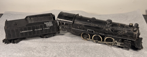 American Flyer 293 S NY, NH e Hartford 4-6-2 locomotiva a vapore e tender - non testato