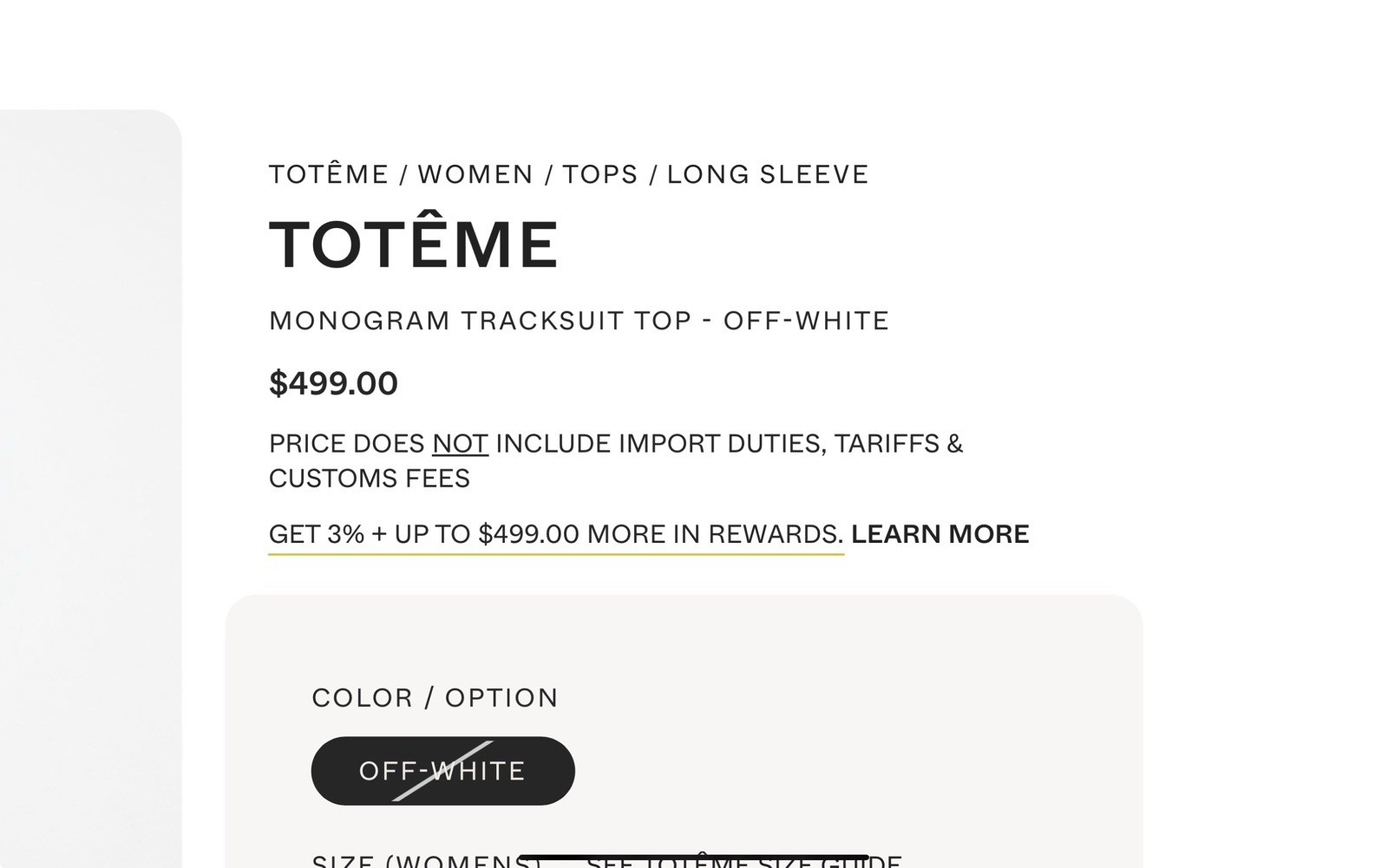 Toteme Women’s Linen Blend Monogram Tracksuit Top Off- White 110 Size 38 New thumbnail 2